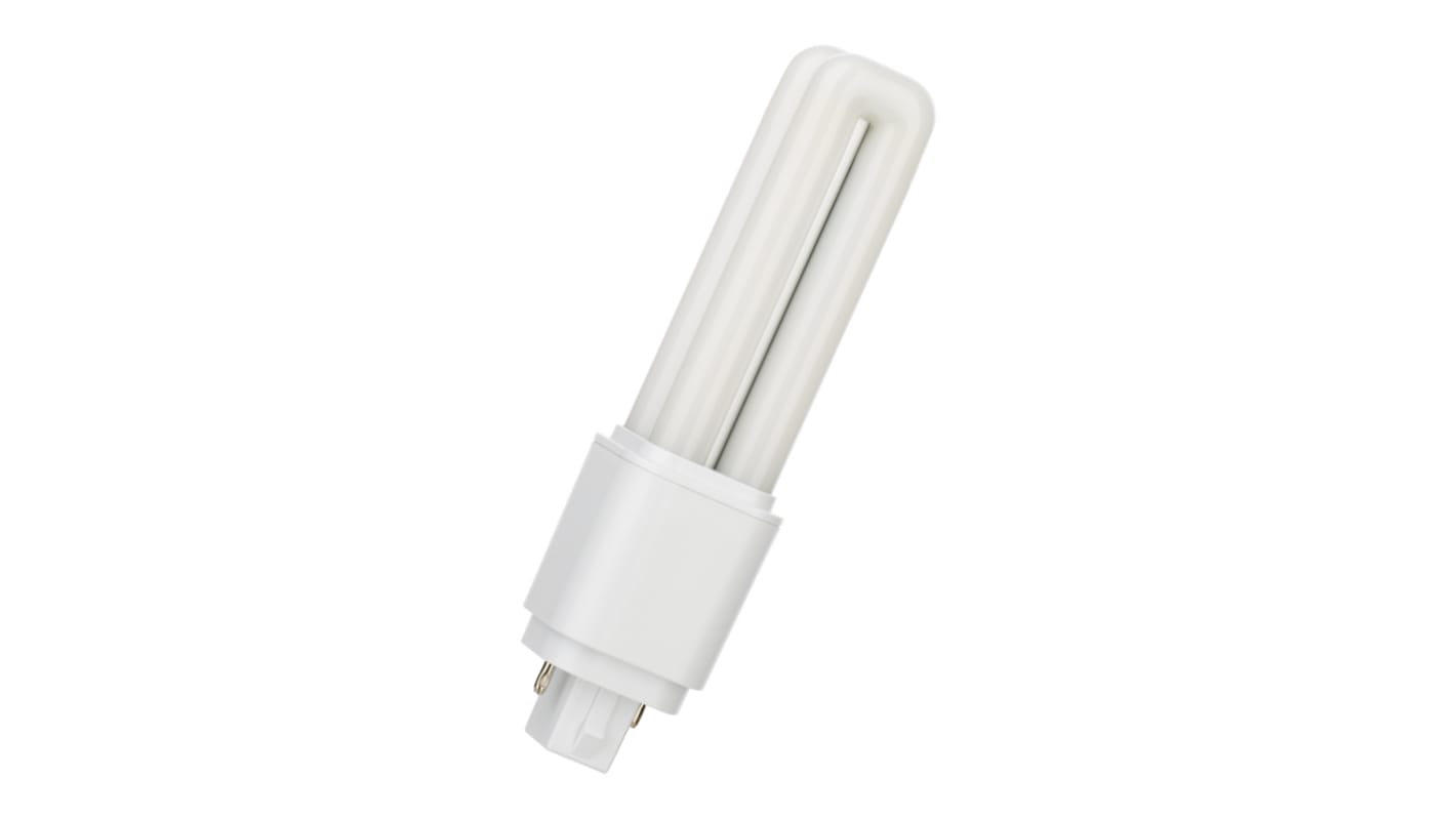 LED PL Glass G24d 5W (13W)680lm830 EM+AC