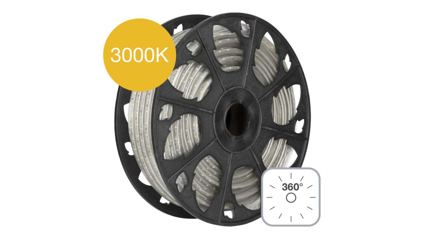 RoBust LED Rope 360° 25M 400lm/m 3000K