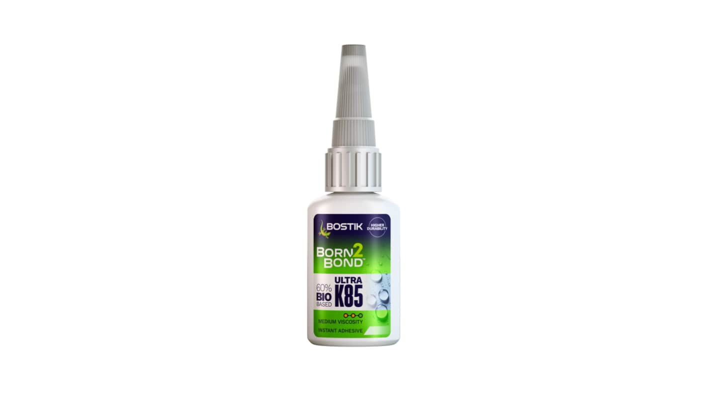 Bostik Born2Bond Cyanacrylat-Sekundenkleber 2K-Cyanacrylat Flüssig 20 g