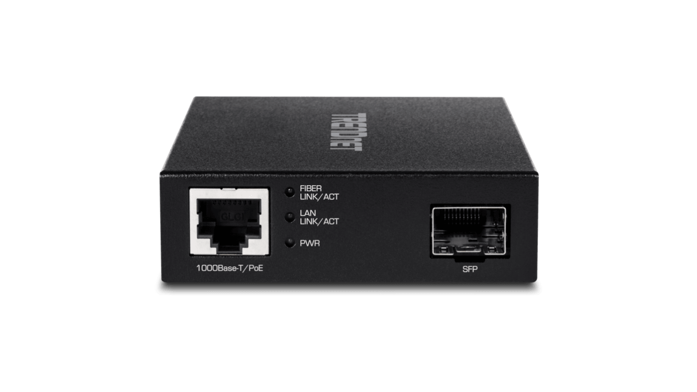 Gigabit PoE Fiber Media Converter