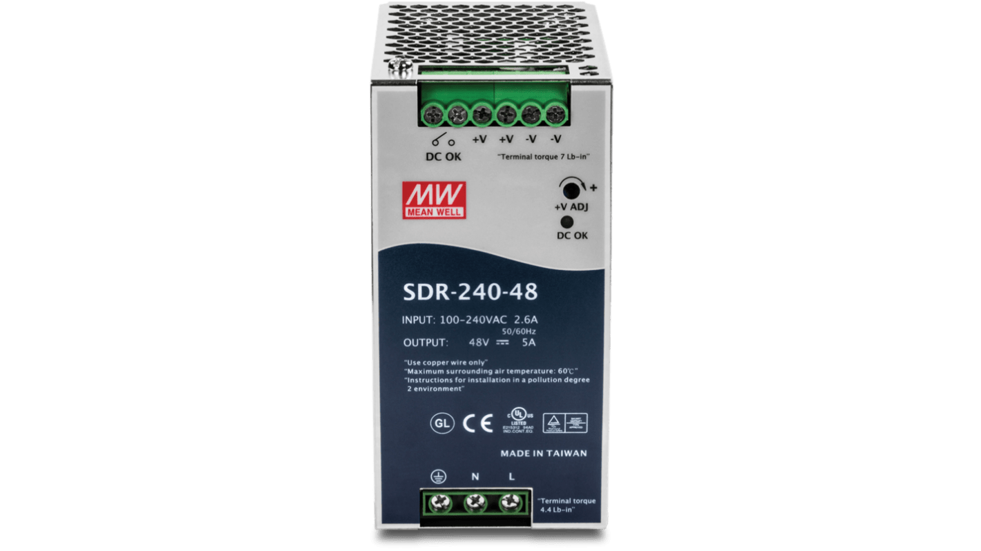48V 240W Output Power Supply