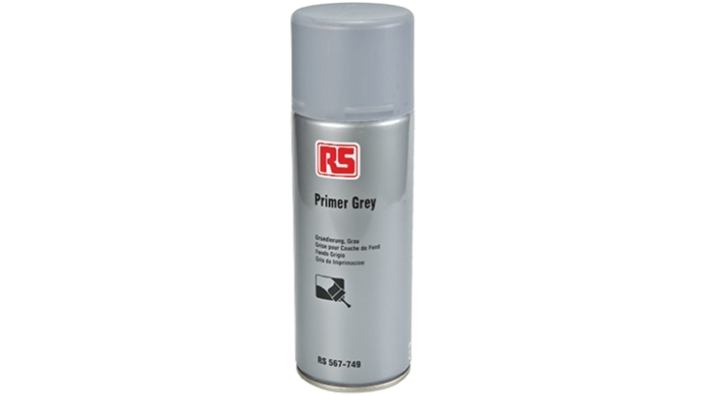 Peinture aérosol RS PRO, Gris, 400ml