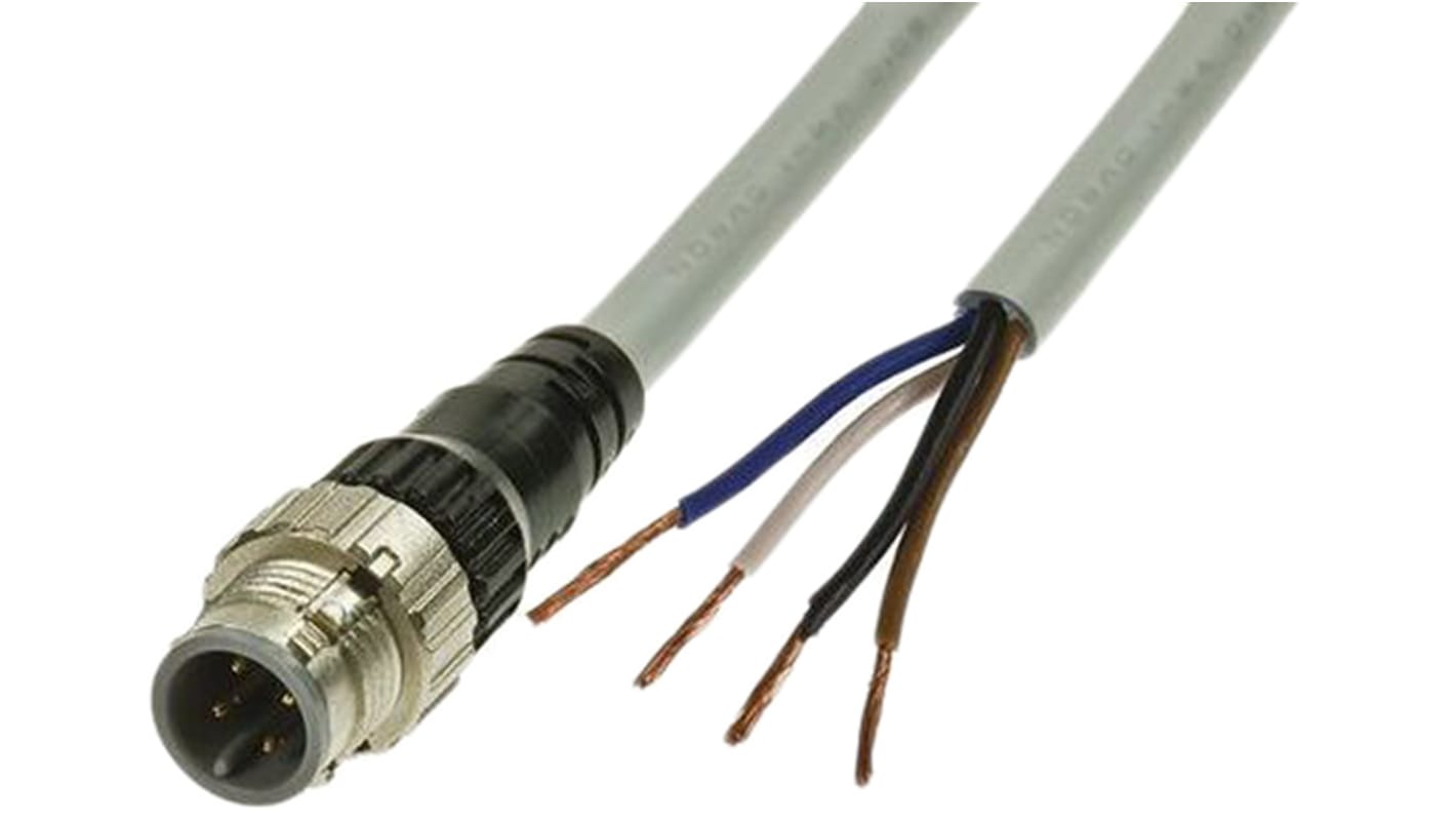 オムロン, センサアクチュエータケーブル, 20 AWG, XS5シリーズ オムロン, センサアクチュエータケーブル, 20 AWG, XS5シリーズ