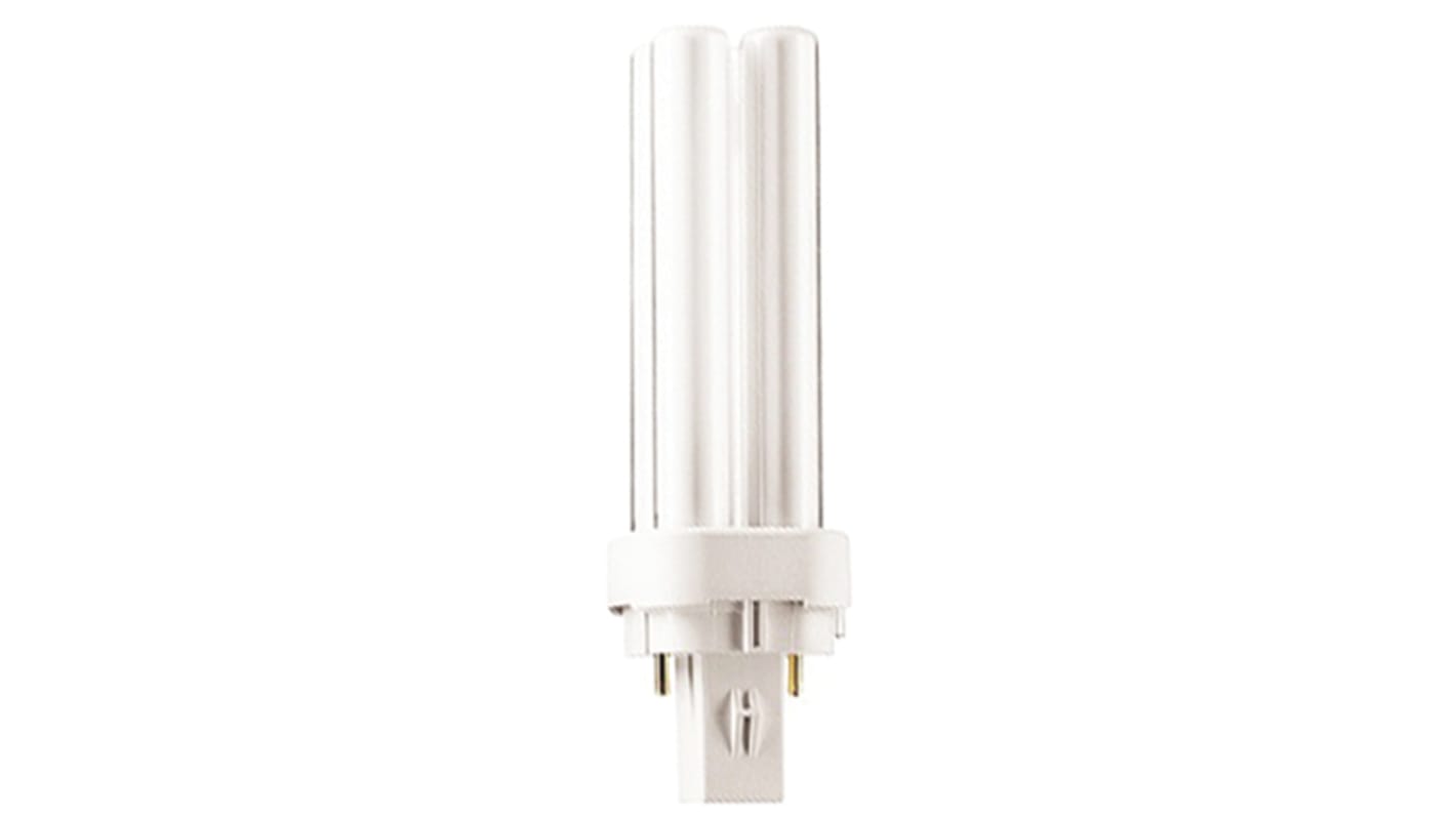 Philips Lighting G24d-3 2D Shape CFL Bulb, 26 W, 3000K, Warm White Colour Tone