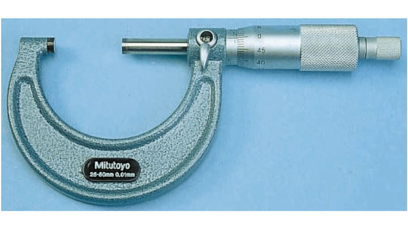 Mitutoyo 103-138H External Micrometer, With UKAS Calibration