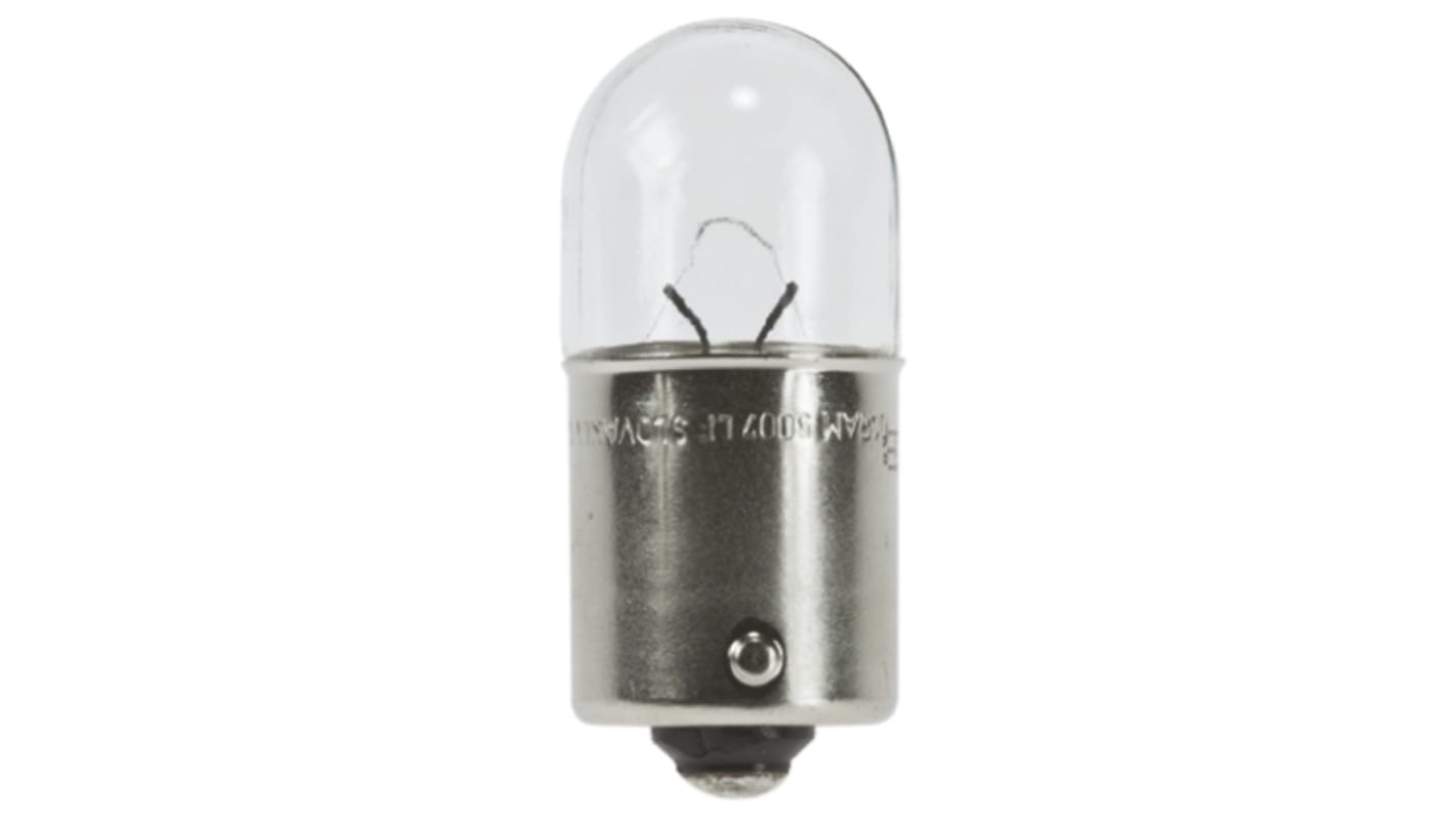 Osram BA15s Automotive Incandescent Lamp, Clear, 12 V