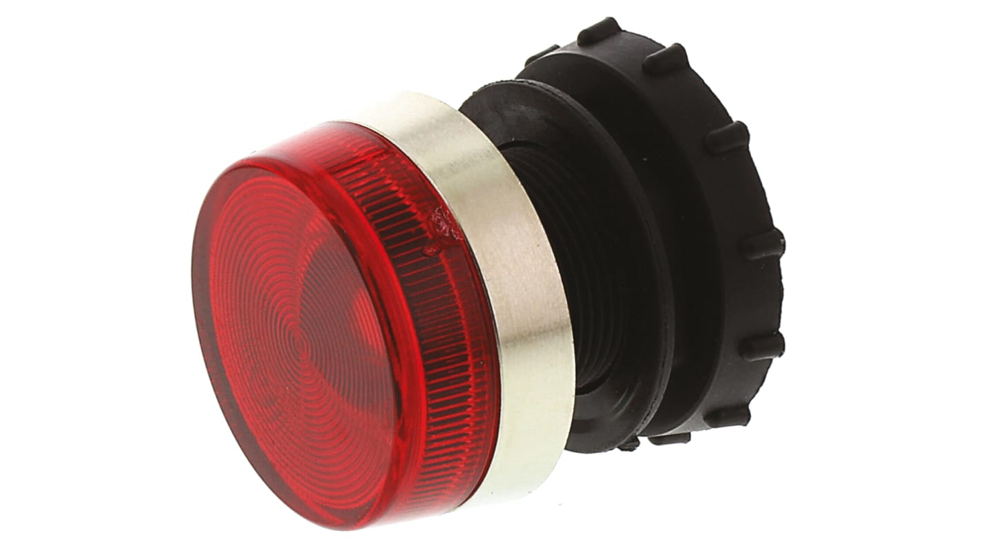 LED Indicator Lens & Lampholder Combination, Panel Mount