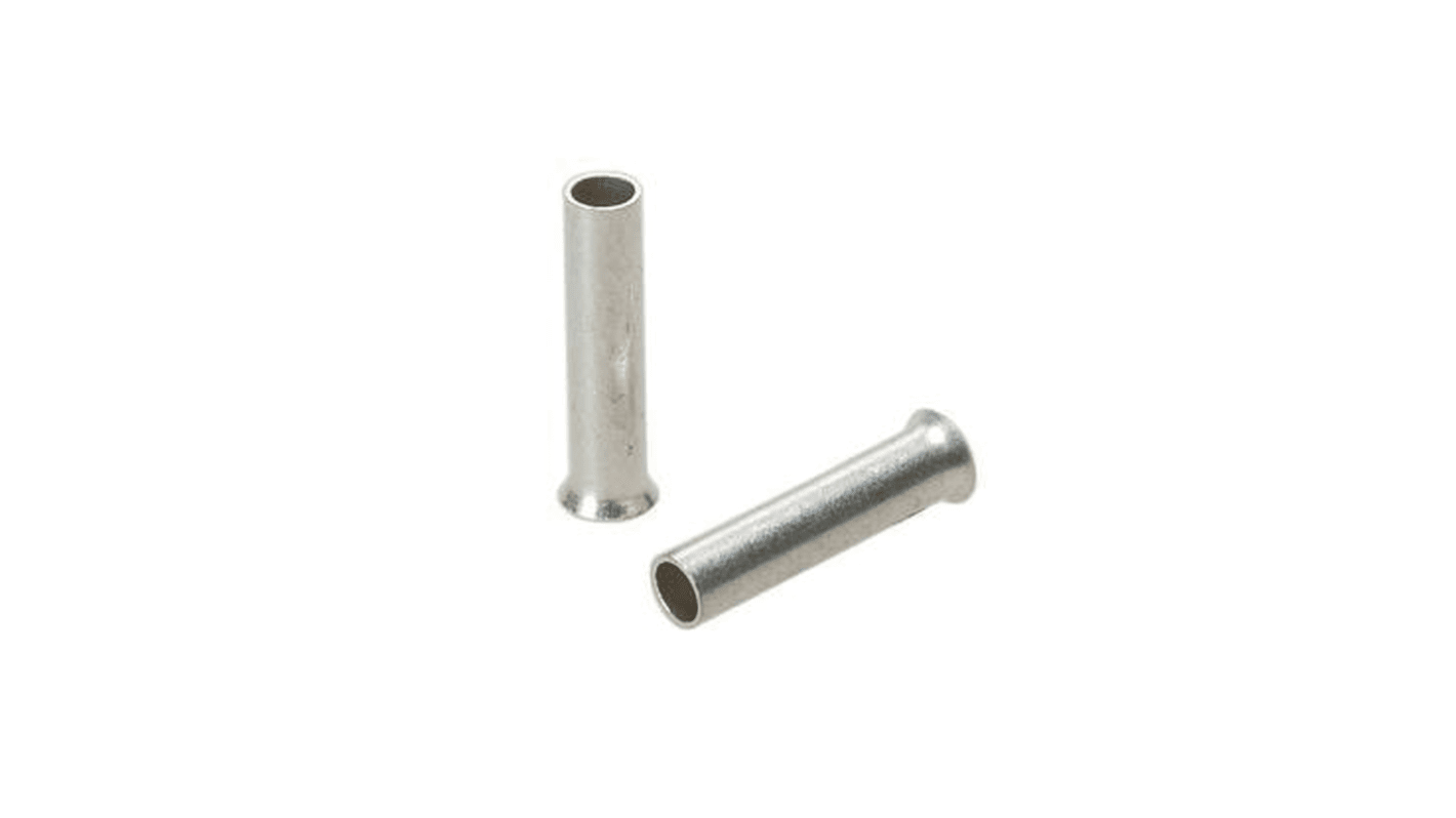 Schneider Electric, Linergy DZ5 Cable End, 8mm Pin Length, 1.5mm Pin Diameter, Metal