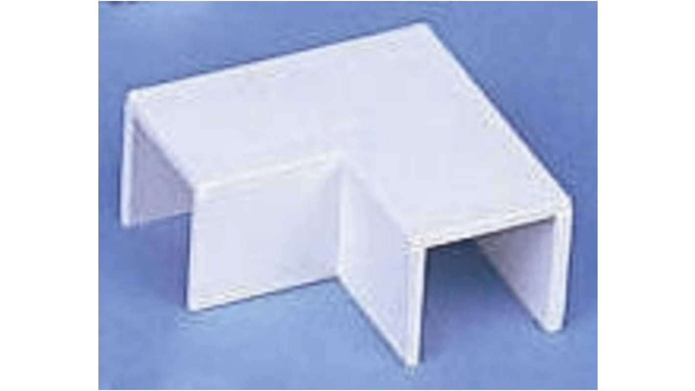 Schneider Electric Kabelkanal tilbehør uPVC Flad vinkel Miniature PVC 38 x 16mm