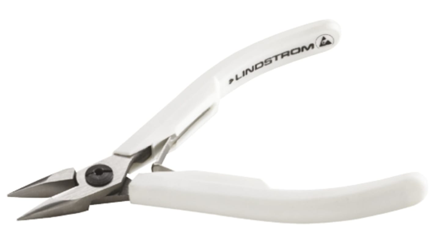 Lindstrom Long Nose Pliers, 120 mm Overall, Straight Tip, 20mm Jaw