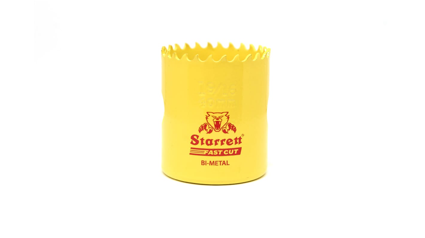 Sega a tazza Starrett in HSS, Ø 40mm, profondità taglio 38mm
