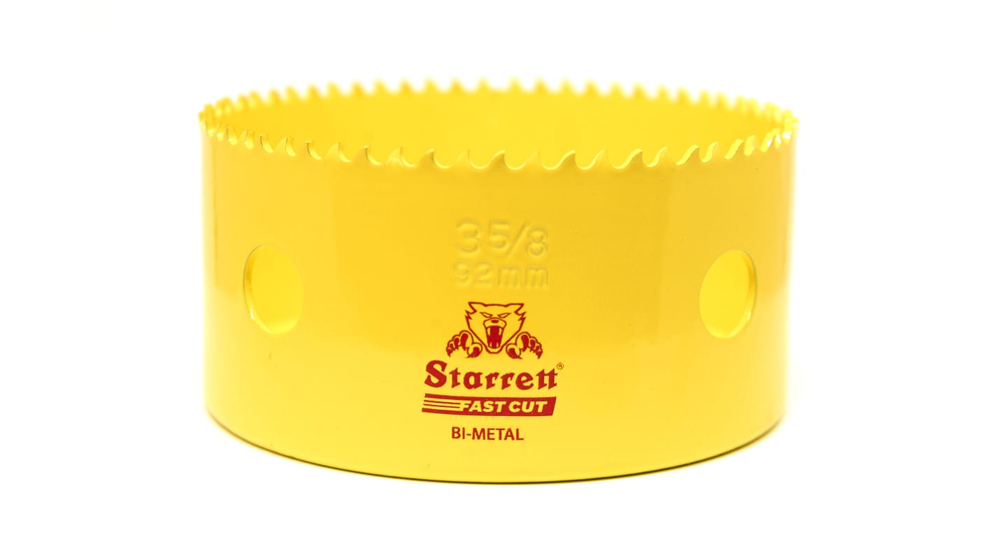 Starrett HSS Lochsäge , Ø 92mm 1-Stk. / Bohrtiefe 38mm