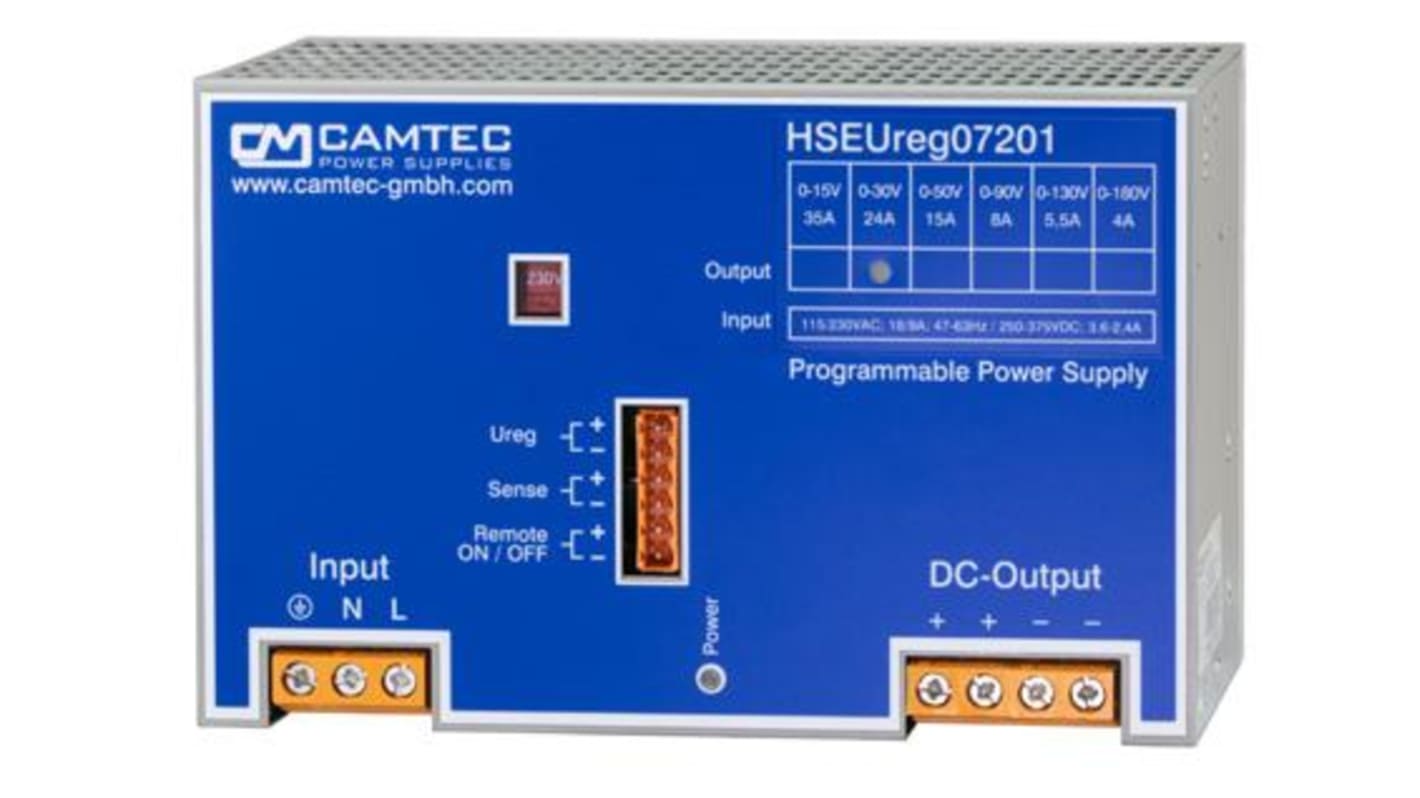 Programmable Power Supply 0-130V 5,5A