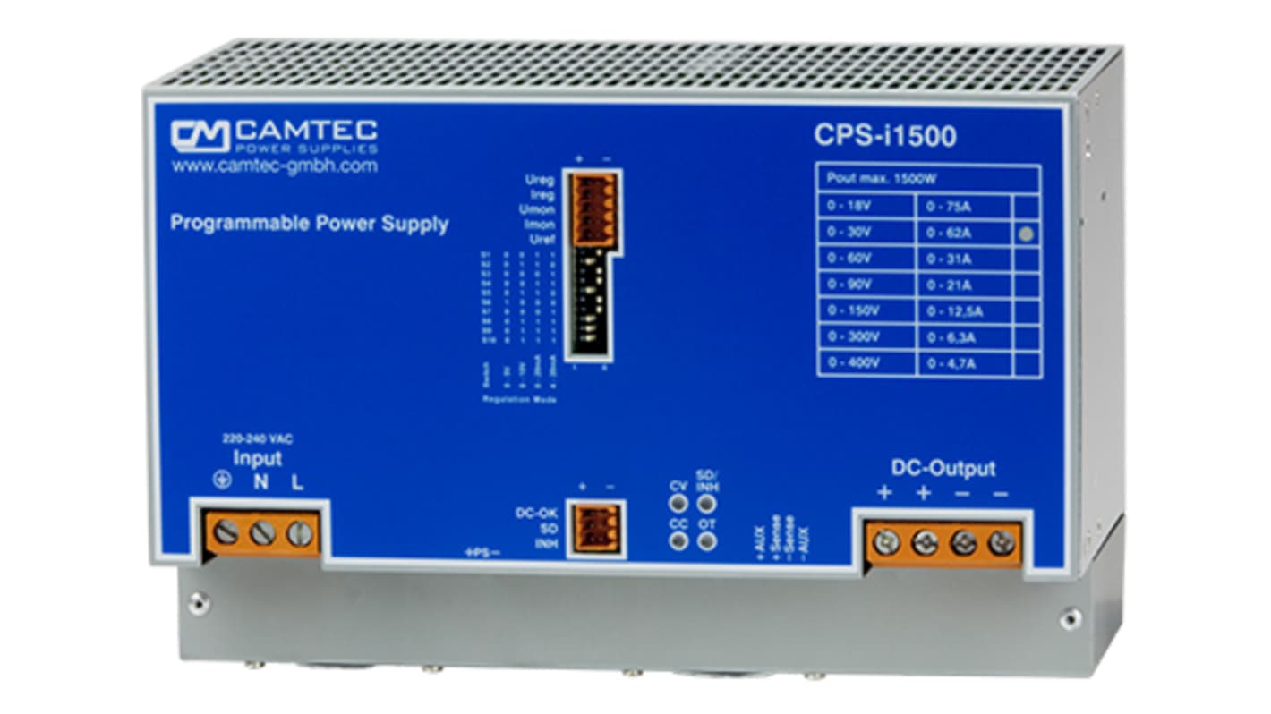 Programmable Power Supply 0-300V 0-6,3A