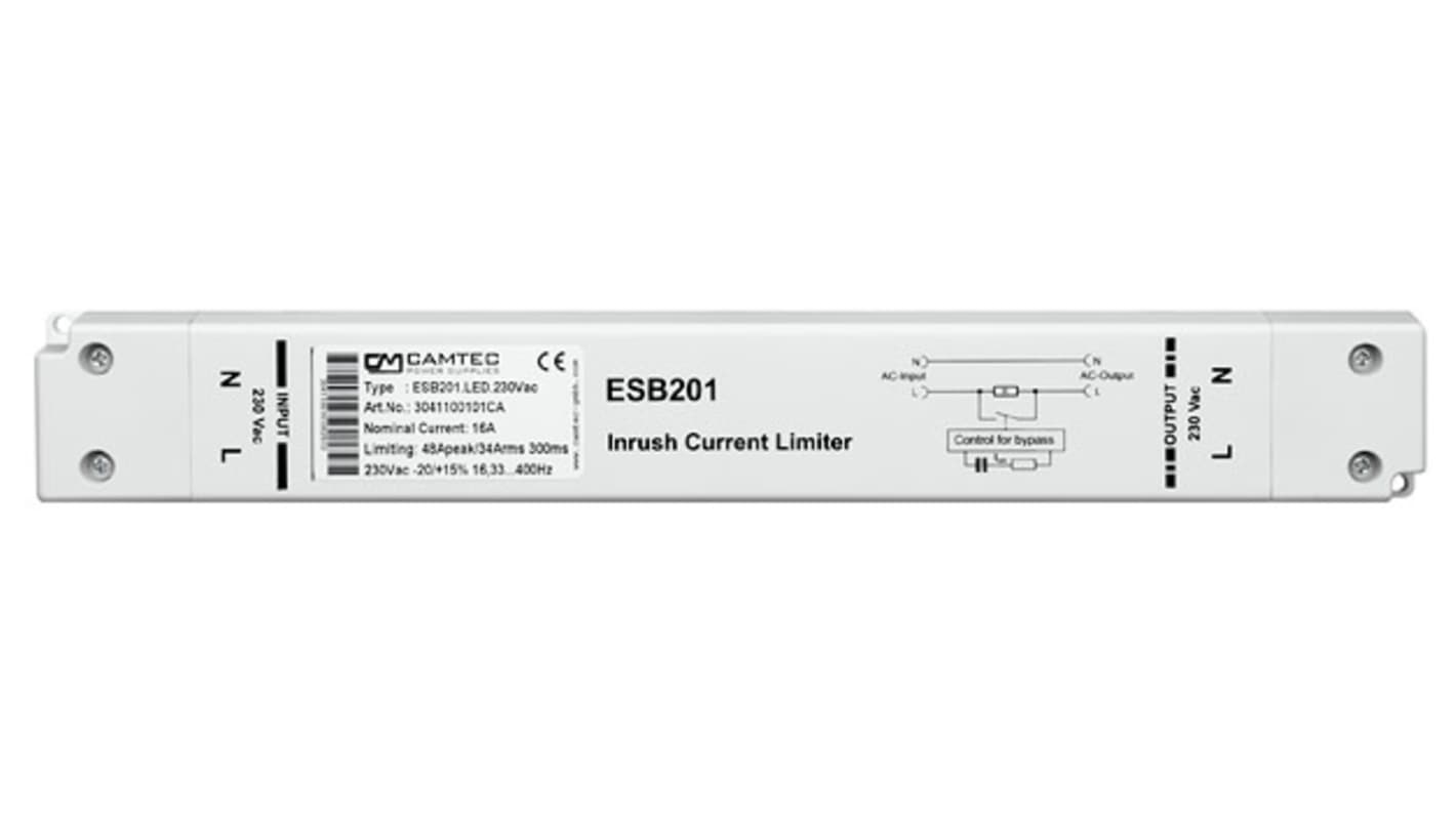 Inrush Limiter 230V/33,9A 6000uF