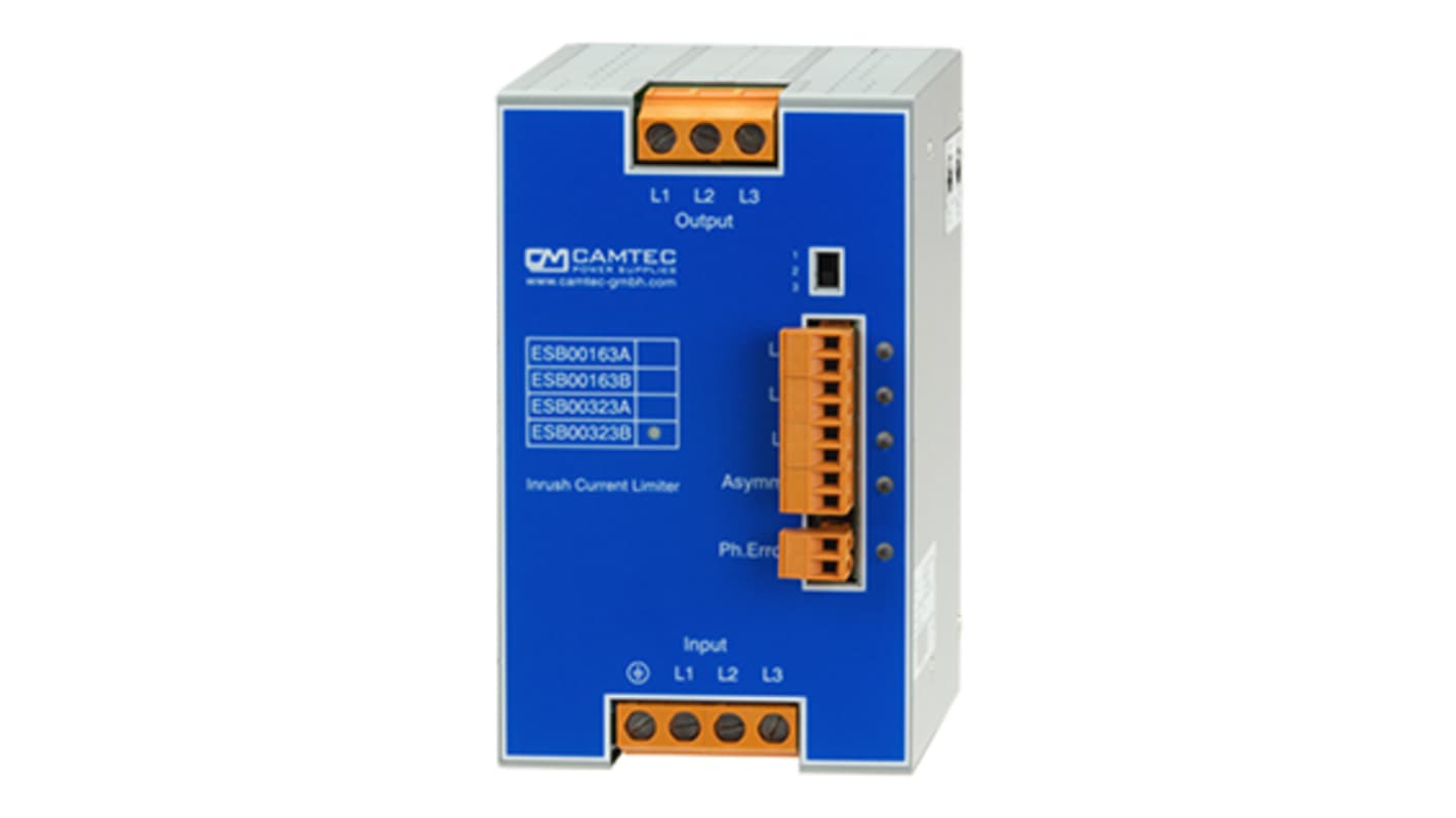 Inrush Limiter 3x 200-500V/16A 1500uF