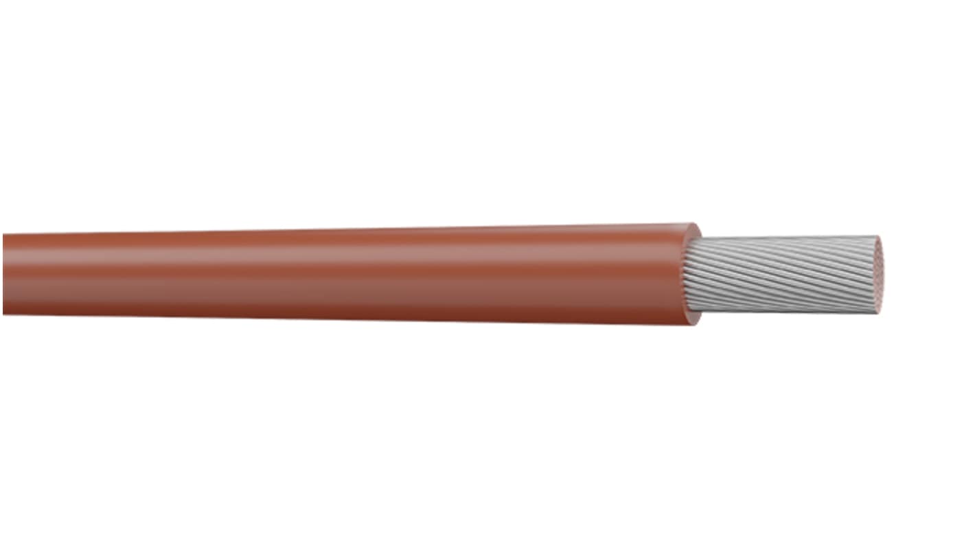 AXINDUS UL1015 Series Brown Hook Up Wire, 16 AWG, 305m, PVC Insulation, UL101516M