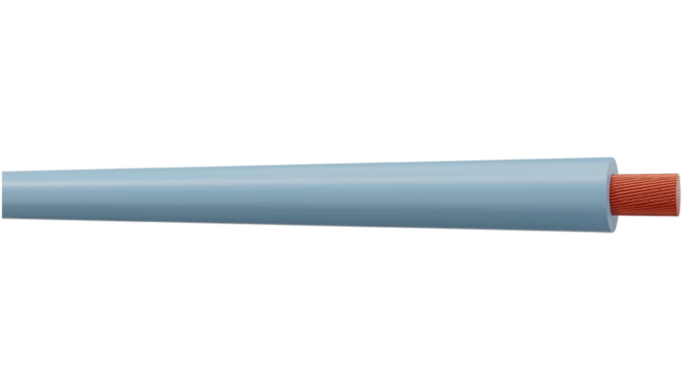 AXINDUS H07V-K Series Light Blue 2.5 mm² Hook Up Wire, 100m, PVC Insulation, VK25BC
