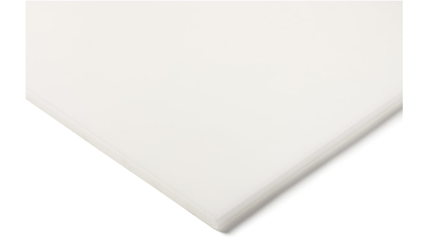 Lámina de plástico, Blanco, 500mm x 300mm x 25mm