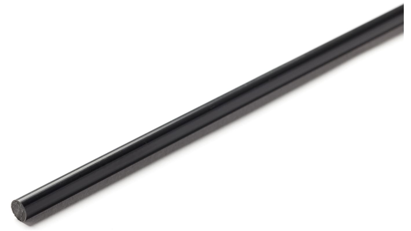 RS PRO Grey Polyvinyl Chloride PVC Rod, 1m x 20mm Diameter