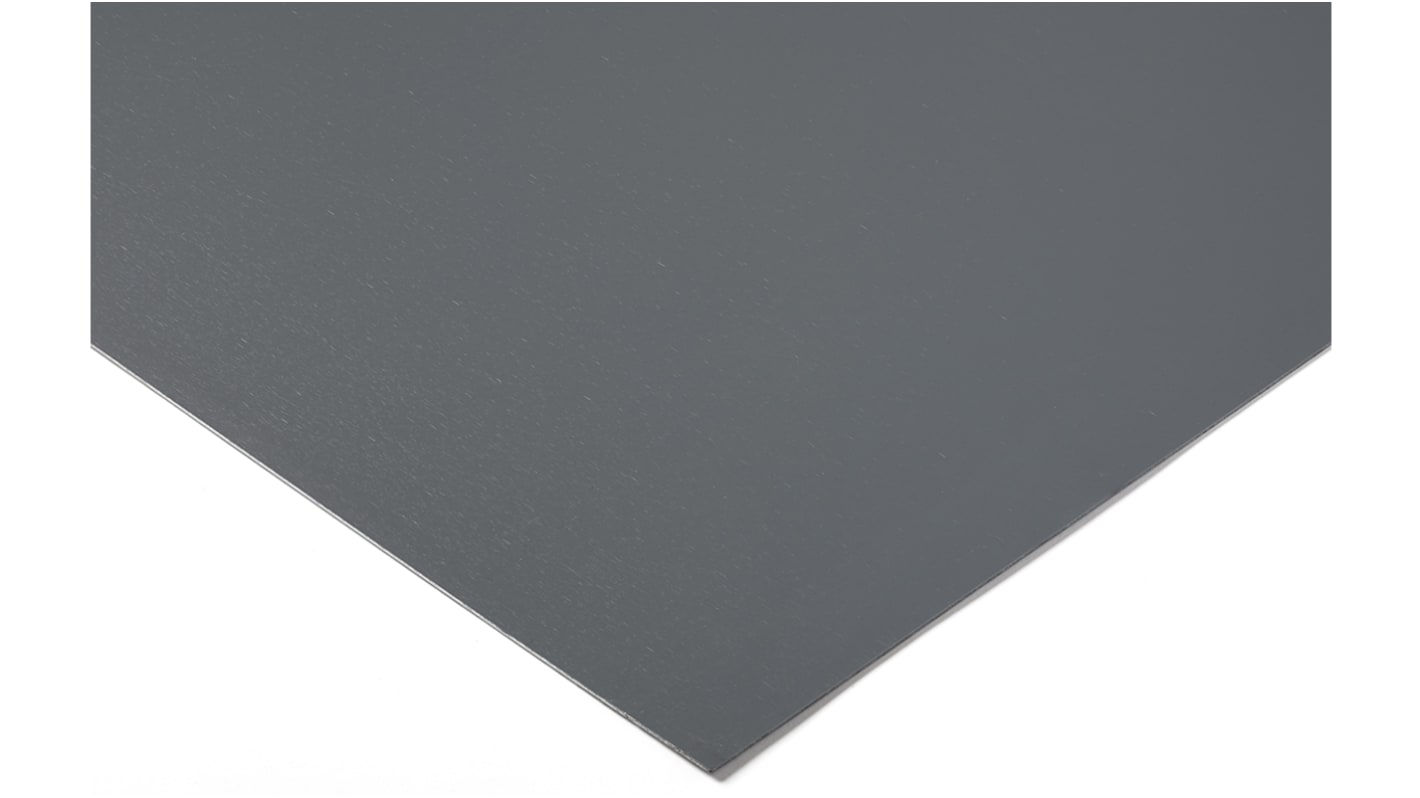 RS PRO Grey Plastic Sheet, 1000mm x 500mm x 9mm