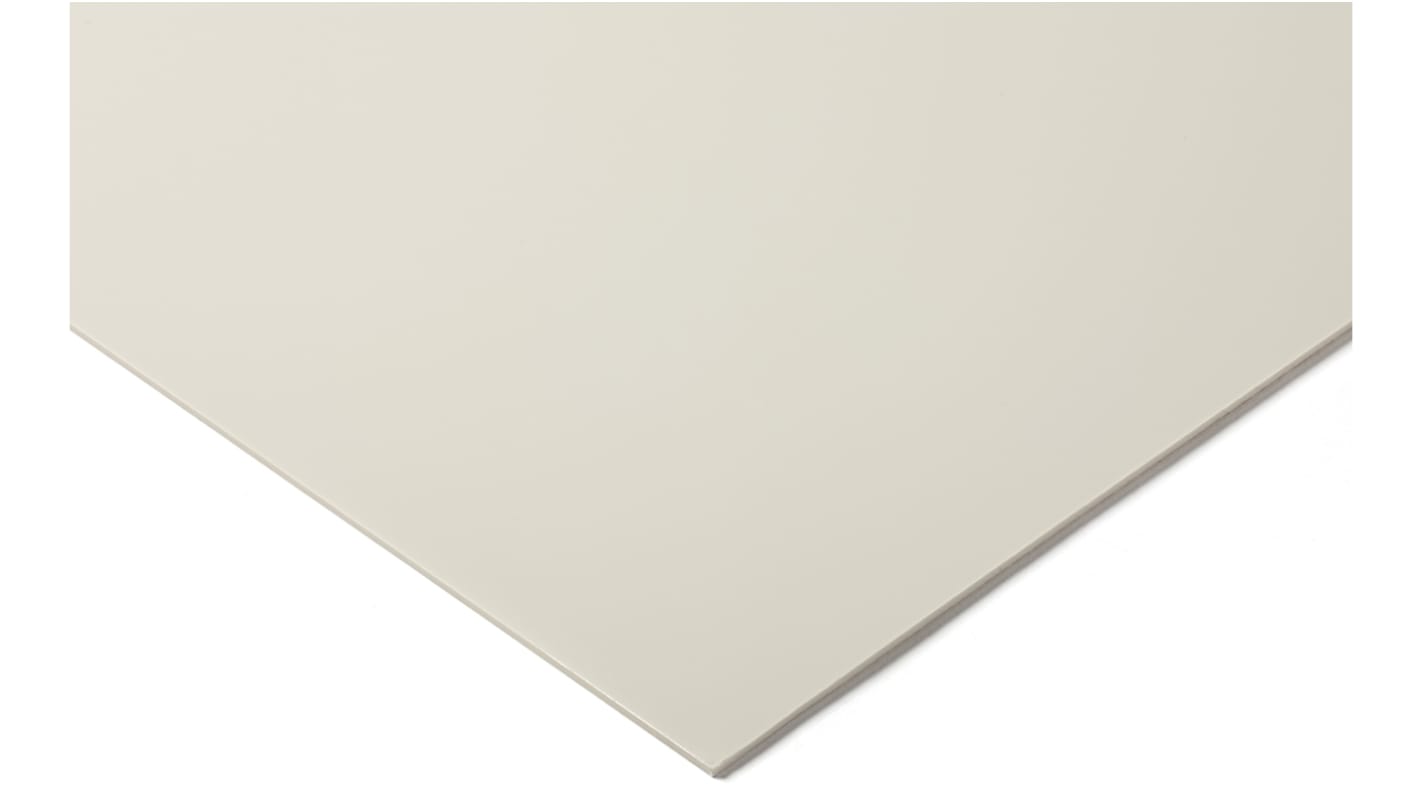 Plaque ABS RS PRO Blanc, 1220mm x 610mm x 3mm