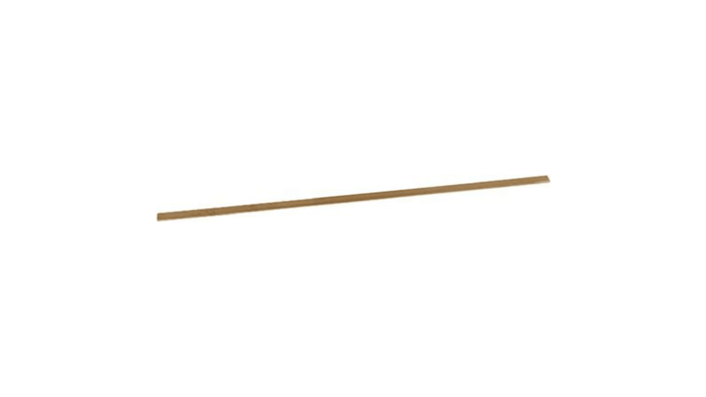 Barra piatta in Ottone, 1/2poll x 3/8poll x 500mm