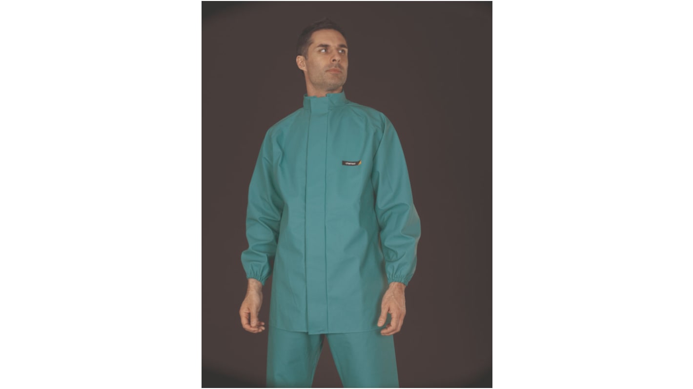 Skytec Green, Chemical Resistant Chemical Resistant Jacket, XL