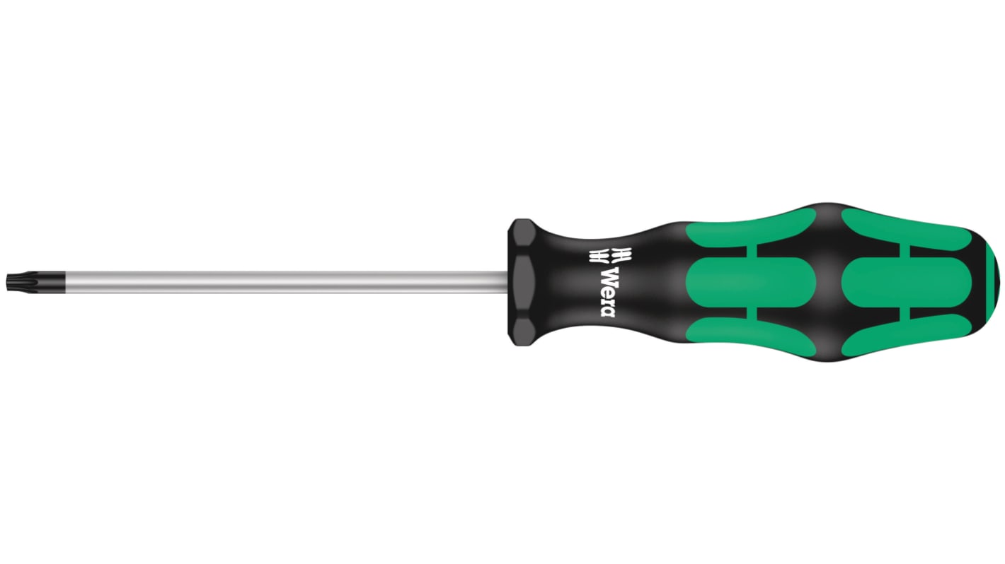 Wera Tamperproof Torx  Screwdriver, T20 Tip, 100 mm Blade