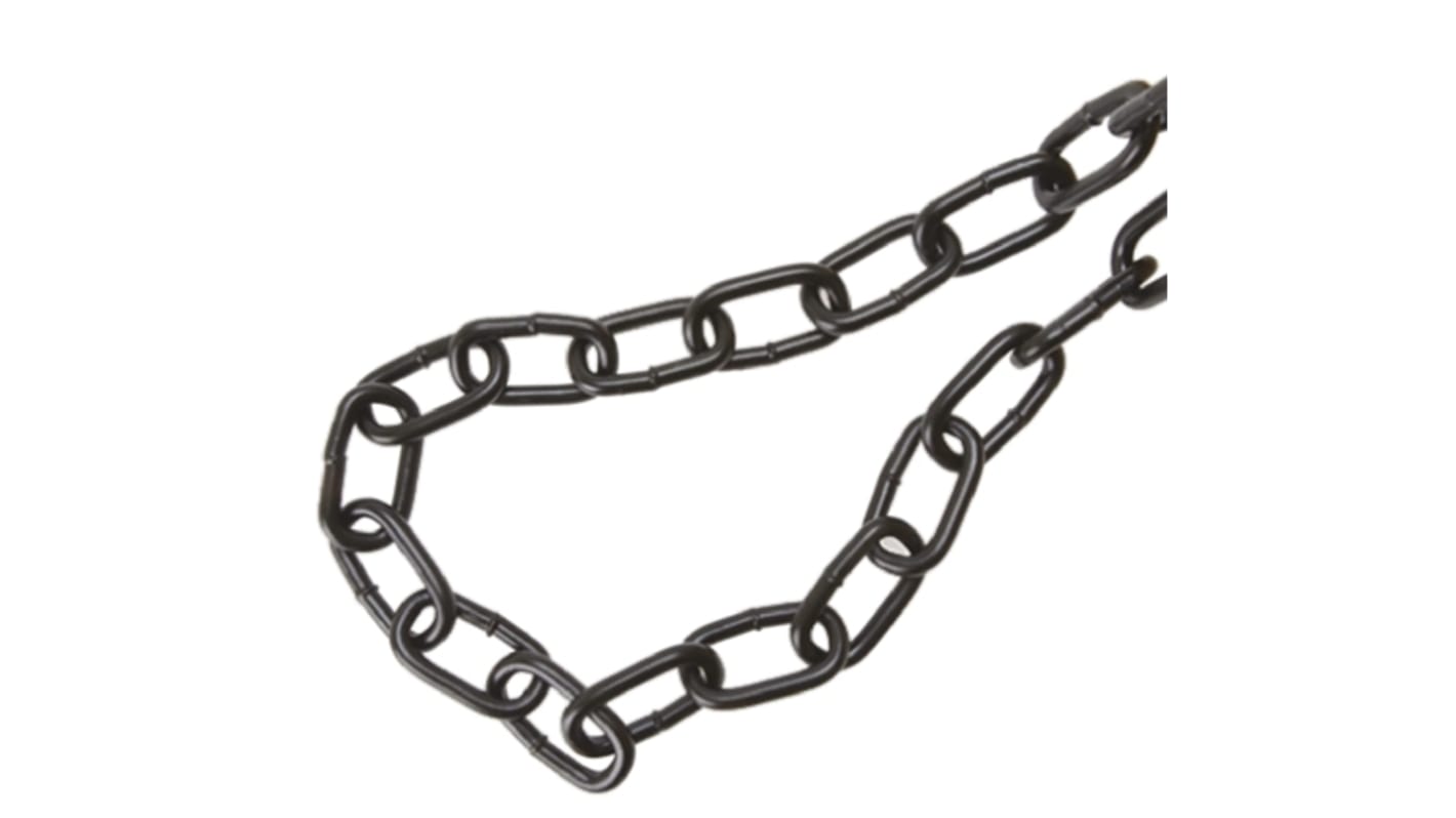 RS PRO Japanned Steel Chain, 10m Length, 140 kg Lifting Load