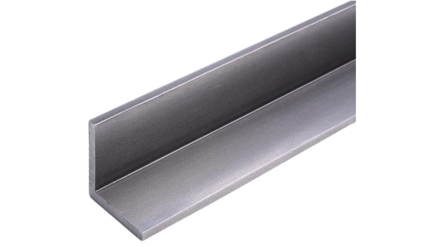RS PRO Mild Steel Angle 25mm x 25mm x 3mm
