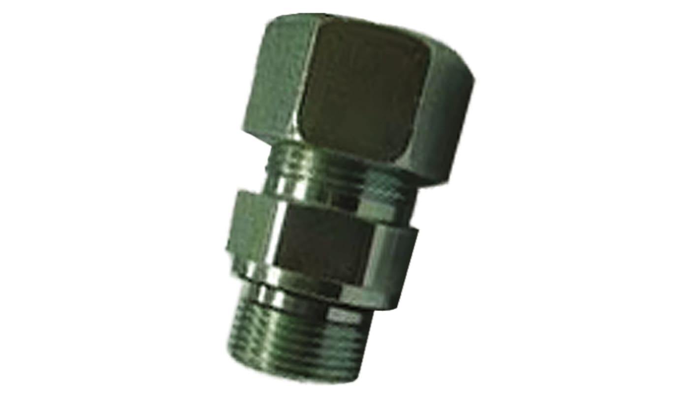 Parker WH Series Banjo Threaded-to-Tube Adaptor, G 1/2 Male to Push In 12 mm, Threaded-to-Tube Connection Style