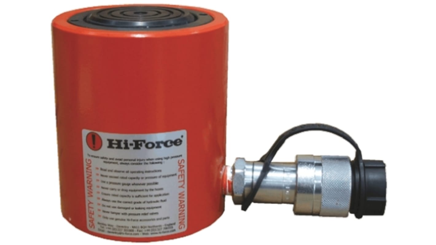 Hi-Force Single, Portable Low Height Hydraulic Cylinder, HLS302, 32t, 60mm stroke