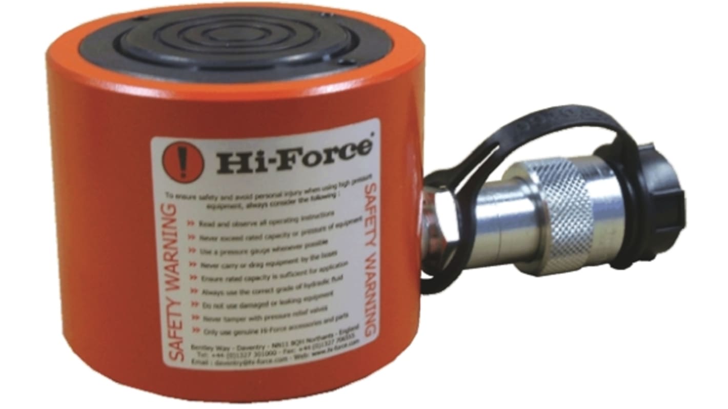 Hi-Force 低い高さの油圧シリンダ 60mm 50t シングル HLS502 | RS