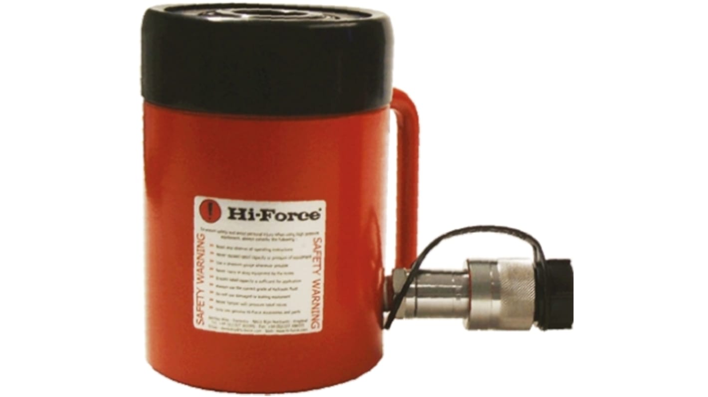 Hi-Force Single, Portable Hollow Plunger Hydraulic Cylinders, HHS302, 33t, 50mm stroke