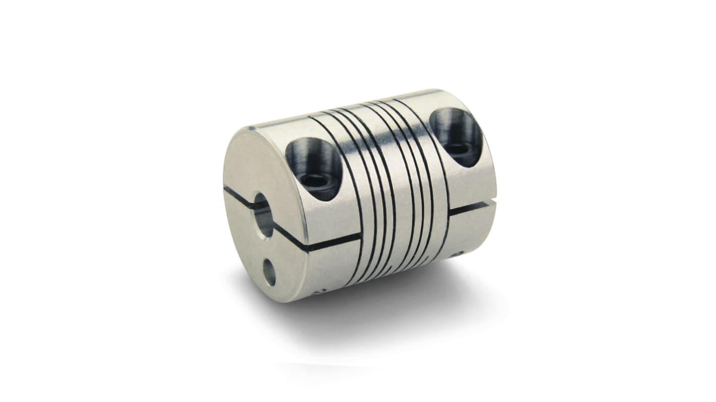 Ruland Kupplung, Strahlkupplung, Außen-Ø 13mm / Bohrung 4mm x 19.1mm