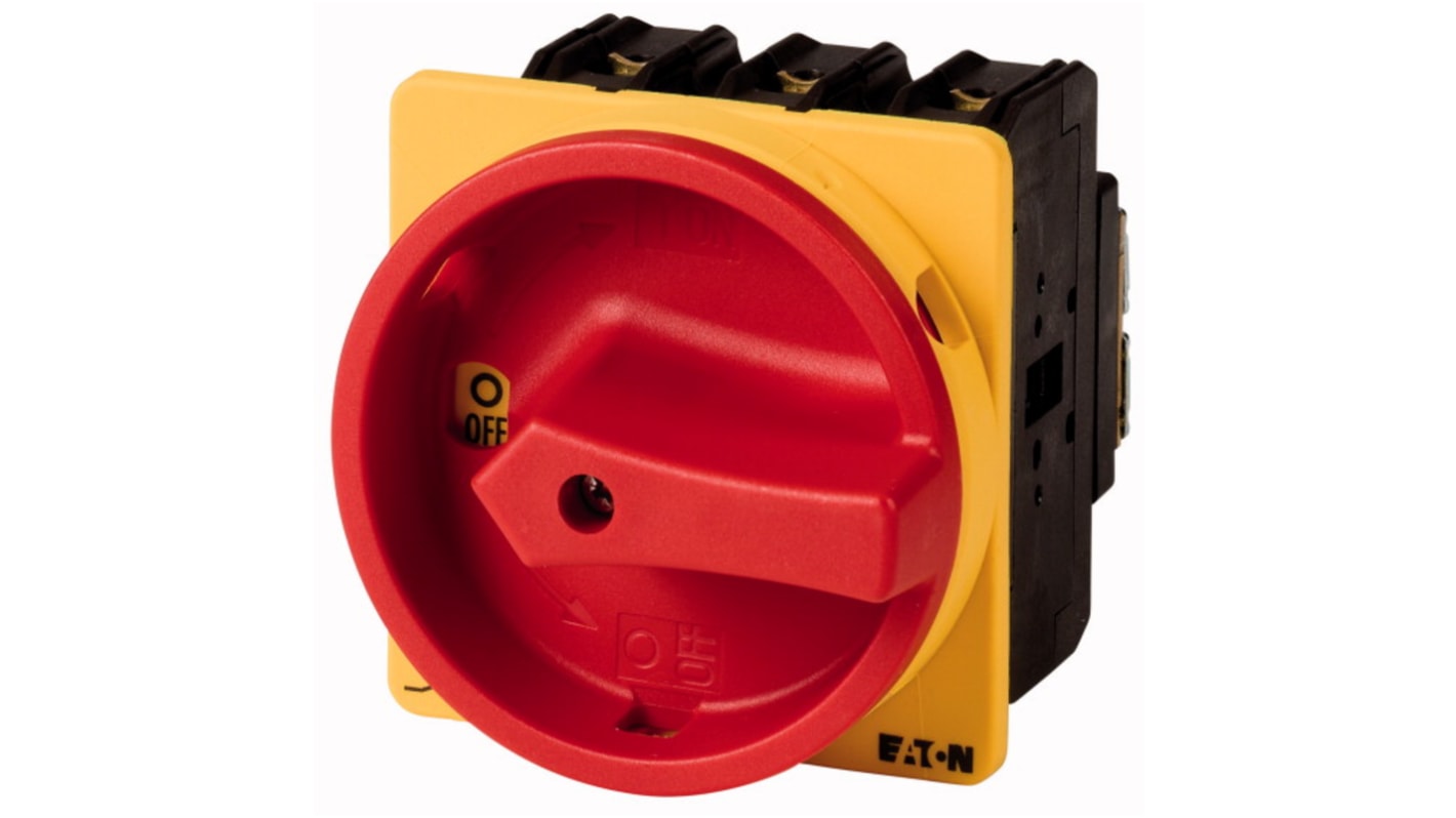 Eaton 3P Pole Flush Mount Isolator Switch - 63A Maximum Current, 30kW Power Rating, IP65