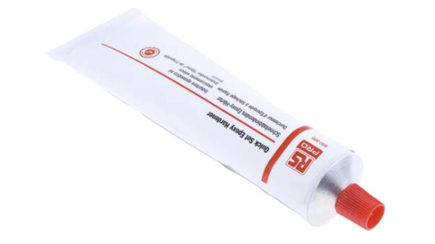 Adhesivo epoxi RS PRO de color transparente, Tubo de 150 g, curado en 24h