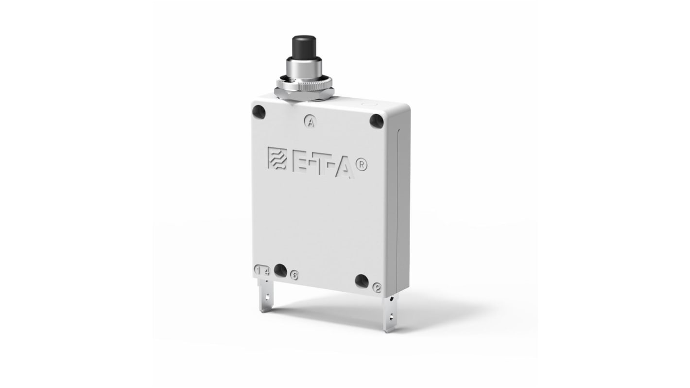 ETA 3A 1P热磁断路器, 钮扣重置, 3400系列