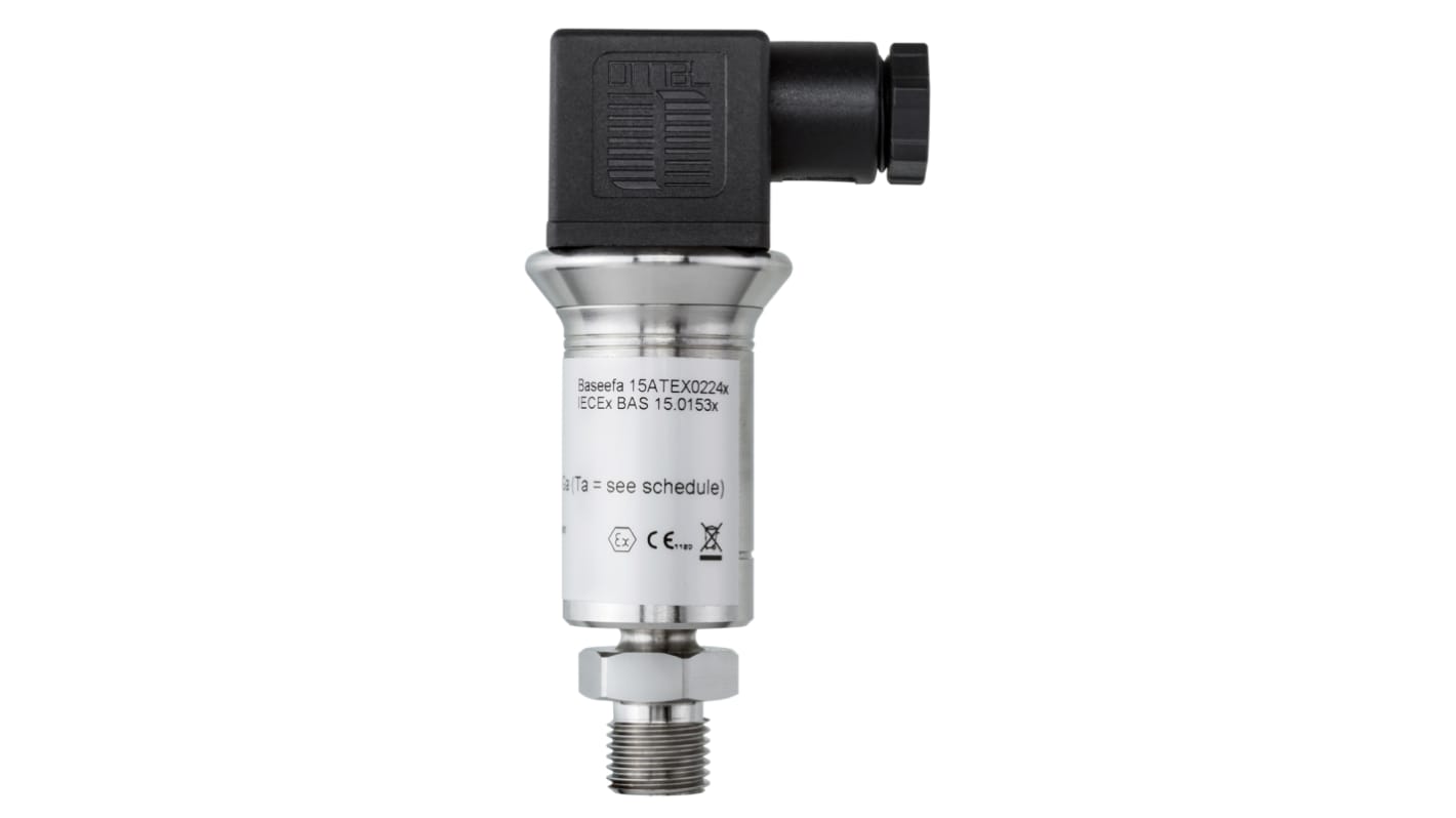 RS PRO Pressure Sensor, 0bar Min, 0.75bar Max, Analogue Output, Relative Reading