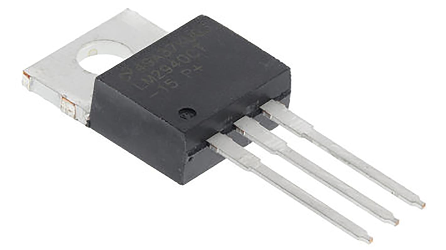 Texas Instruments LDO稳压芯片, 15 V输出, 1A最大输出, 单路输出, TO-220, 3针, 通孔安装, 0 °C→+125 °C