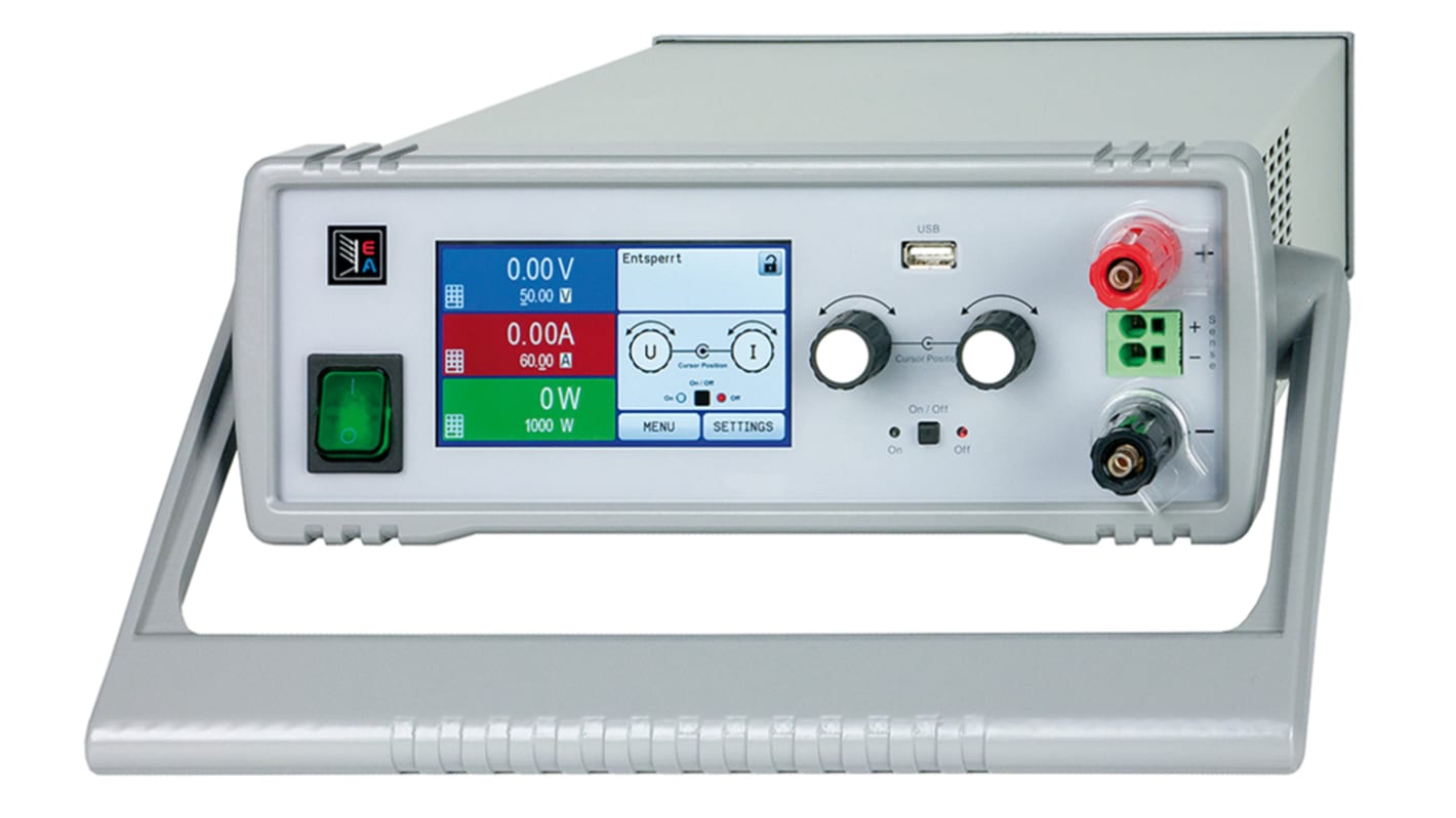 EA Elektro-Automatik EA-PSI 9000 DT Series Digital Bench Power Supply, 0 → 200V, 10A, 1-Output, 640W