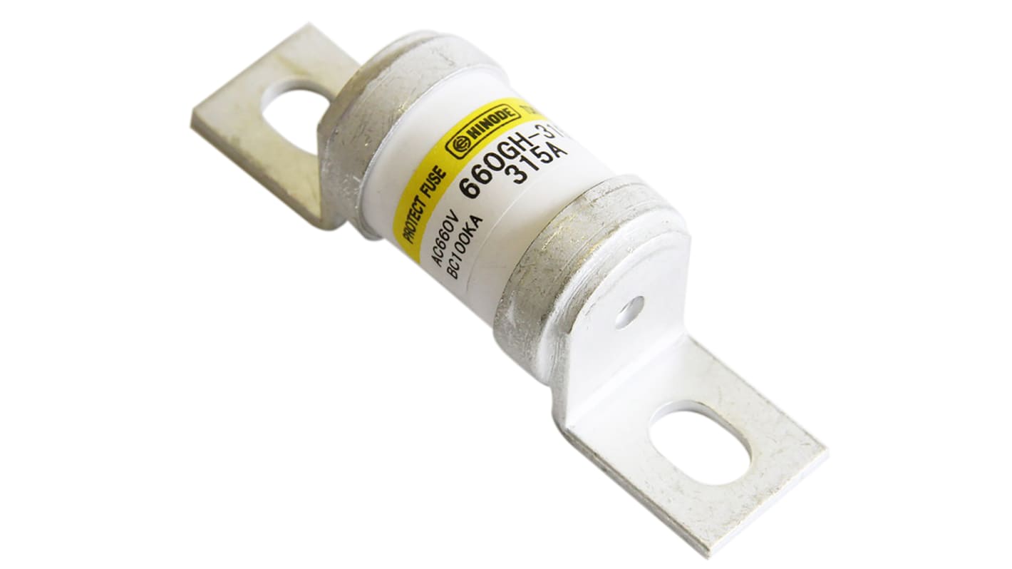 Hinode Electric Co Ltd 125A Bolted Tag Fuse, 77mm