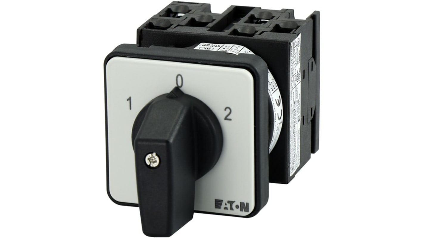 Eaton, 3PST 3 Position 60° Changeover Cam Switch, 690V ac, 20A, Rotary Actuator