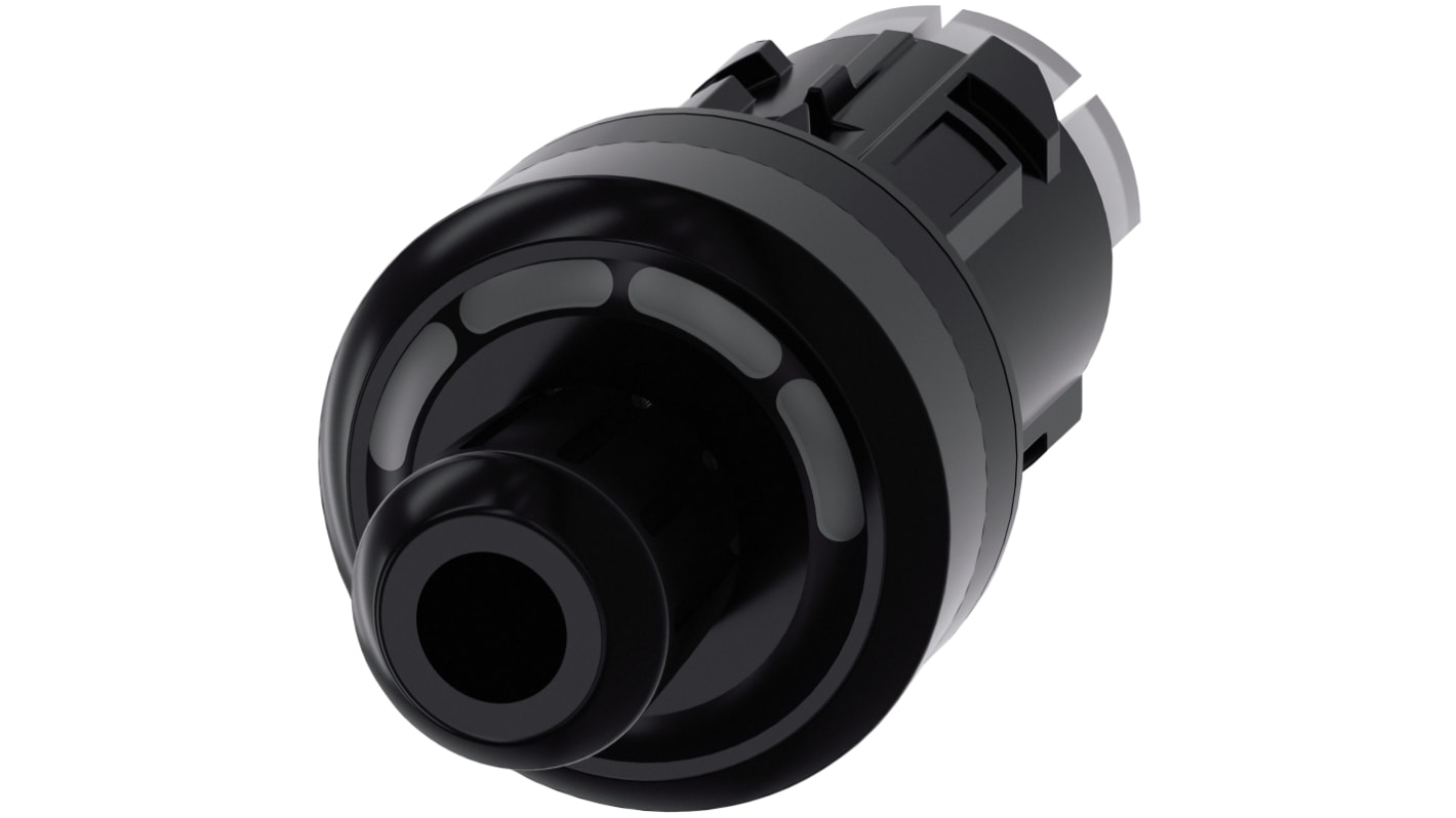 Siemens SIRIUS ACT 3SU10 4-position Key Switch Head, Latching, 22mm Cutout