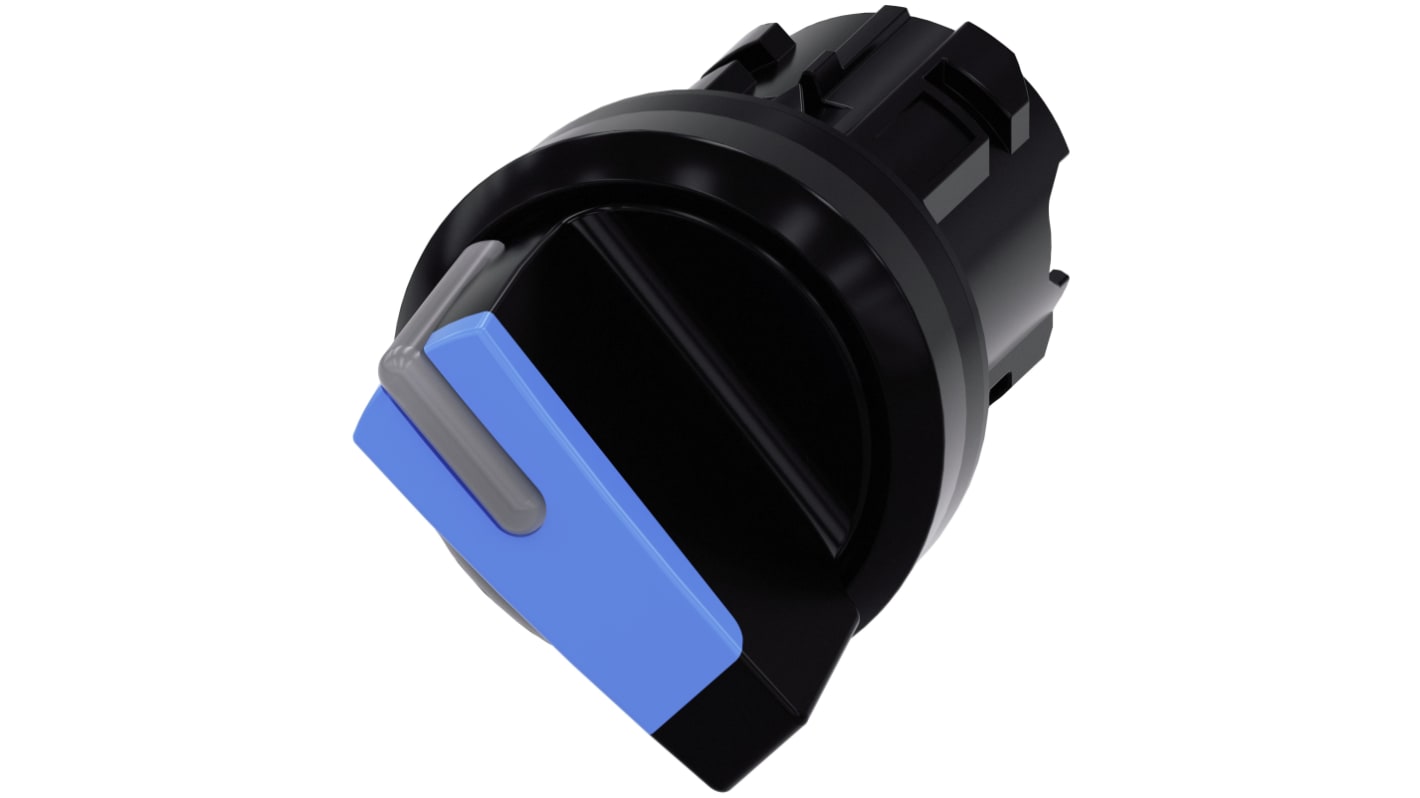 Siemens SIRIUS ACT 3SU10 Series 2 Position Selector Switch Head, 22mm Cutout