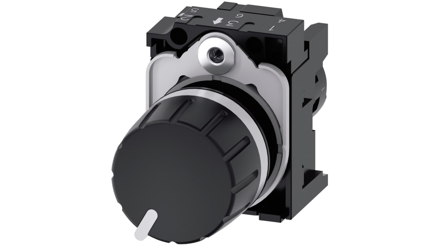 Siemens Potentiometer, 3SU1200-2PV10-1AA0