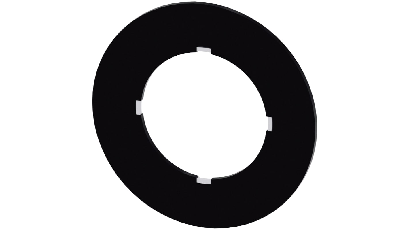 Siemens Blank round label for Use with Potentiometer