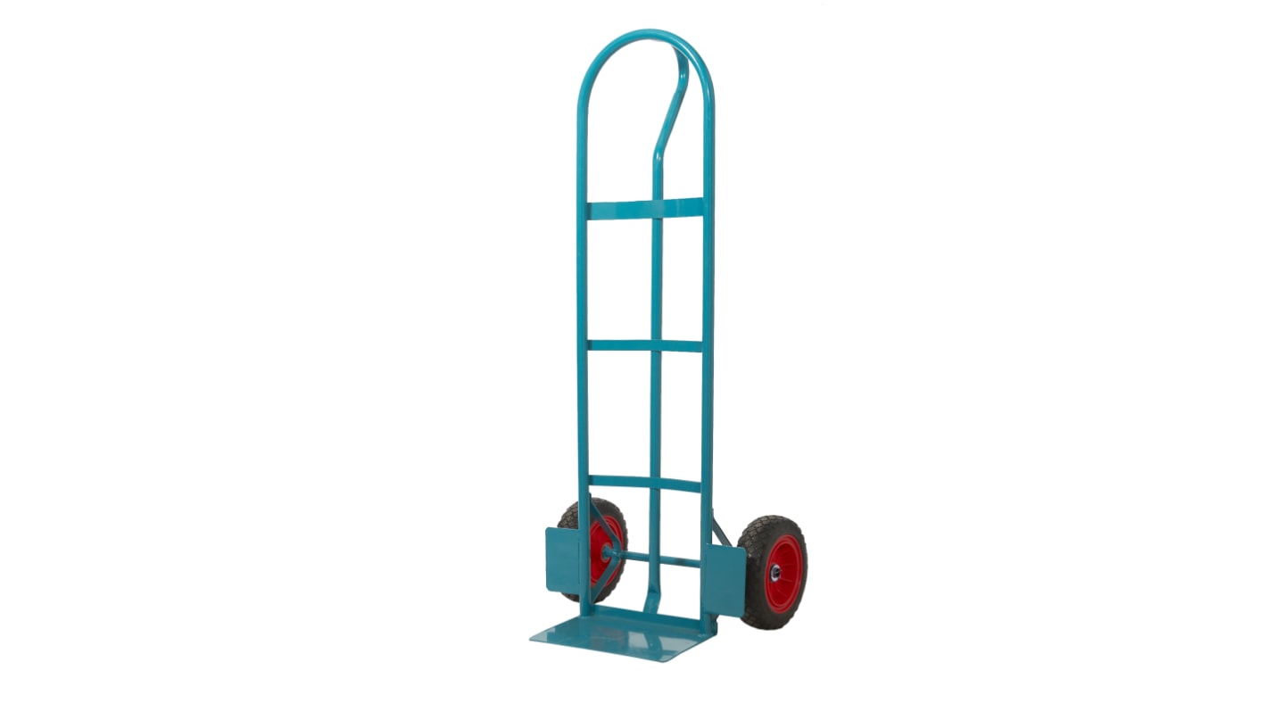 RS PRO Heavy Duty Steel Sack Truck, 250kg Load, 450 x 210mm Load Plate