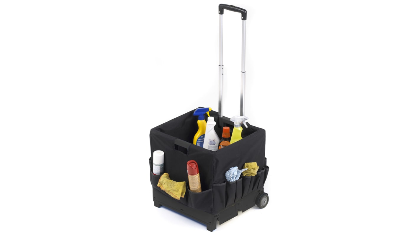 RS PRO Plastic Folding Trolley, 395 x 330mm, 35kg Load